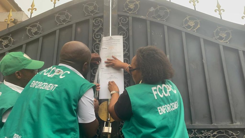 FCCPC seals off discriminatory Abuja Chinese supermarket